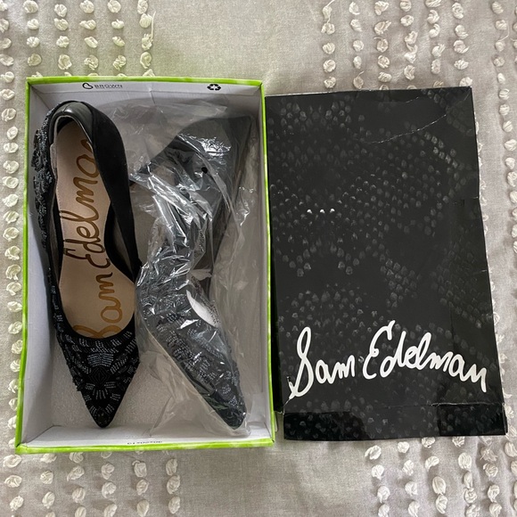 Sam Edelman “Dani” Black Shoes. NEW! Never Worn. - Picture 3 of 7